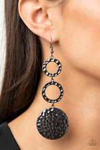 Load image into Gallery viewer, Paparazzi Earrings   Blooming Baubles - Black
