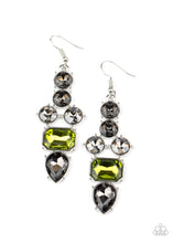 Load image into Gallery viewer, Paparazzi Earrings   Look At Me GLOW! - Green
