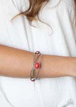 Load image into Gallery viewer, Paparazzi Bracelets Desert Lagoon - Red
