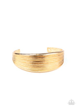 Load image into Gallery viewer, Paparazzi Bracelet Off The Cuff Couture - Gold
