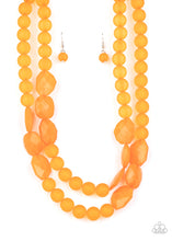 Load image into Gallery viewer, Paparazzi Necklaces Arctic Art - Orange
