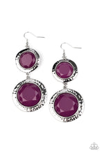 Load image into Gallery viewer, Paparazzi Earrings   Thrift Shop Stop - Purple
