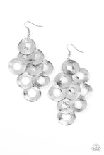 Load image into Gallery viewer, Paparazzi Earrings   Scattered Shimmer - Silver
