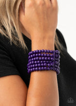 Load image into Gallery viewer, Paparazzi Bracelets Diving in Maldives - Purple
