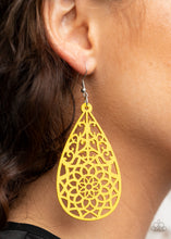 Load image into Gallery viewer, Paparazzi Earrings Seaside Sunsets - Yellow
