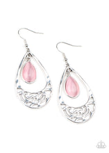 Load image into Gallery viewer, Paparazzi Earrings DEW You Feel Me? - Pink
