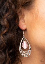 Load image into Gallery viewer, Paparazzi Earrings DEW You Feel Me? - Pink
