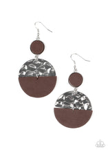 Load image into Gallery viewer, Paparazzi Earrings Natural Element - Brown
