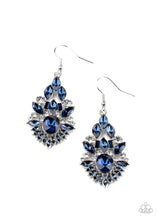 Load image into Gallery viewer, Paparazzi Earrings Ice Castle Couture - Blue
