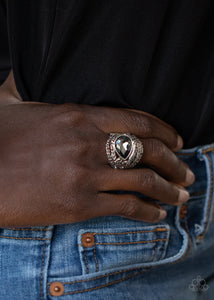 Paparazzi Rings Stepping Up The Glam - Silver