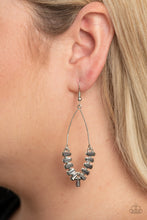 Load image into Gallery viewer, Paparazzi Earrings Me, Myself, and ICE - Silver
