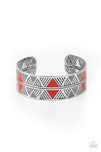 Paparazzi Bracelets Hidden Glyphs - Red