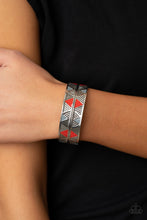 Load image into Gallery viewer, Paparazzi Bracelets Hidden Glyphs - Red
