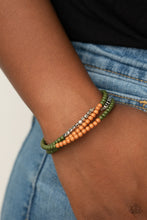 Load image into Gallery viewer, Paparazzi Bracelets   Spiral Dive - Green
