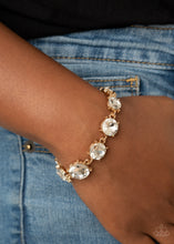 Load image into Gallery viewer, Paparazzi Bracelets Cant Believe My ICE - Gold
