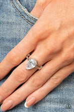 Load image into Gallery viewer, Paparazzi Rings Vintage Engagement - White
