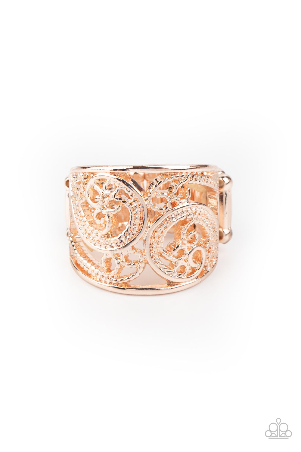 Paparazzi Rings Turning The Tides - Rose Gold