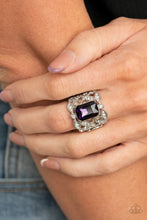 Load image into Gallery viewer, Paparazzi RIngs Making GLEAMS Come True - Purple
