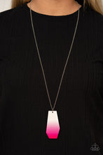 Load image into Gallery viewer, Paparazzi Necklaces Watercolor Skies - Pink
