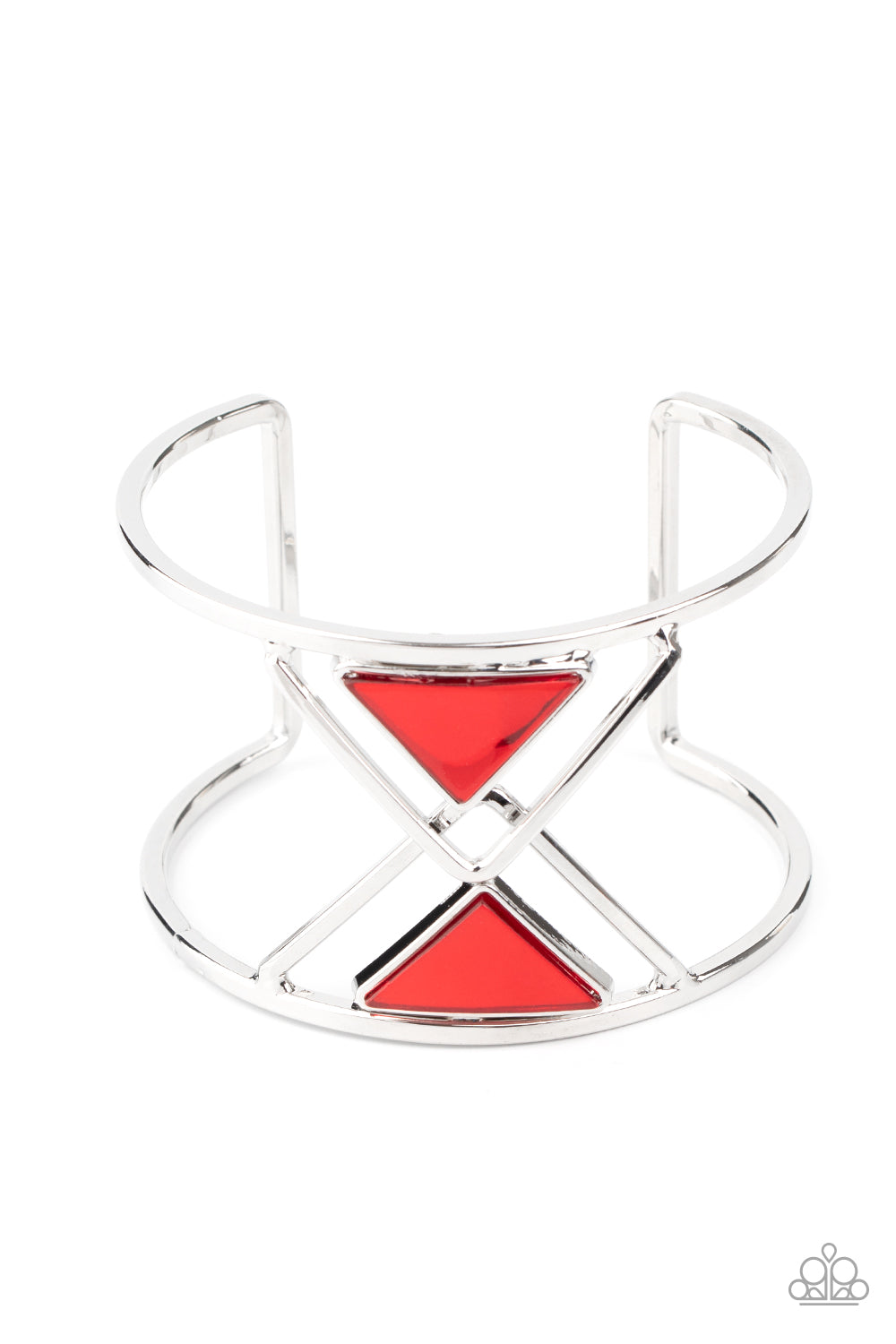 Paparazzi Bracelets Pyramid Palace - Red