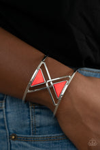 Load image into Gallery viewer, Paparazzi Bracelets Pyramid Palace - Red
