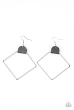 Load image into Gallery viewer, Paparazzi Earrings Friends of a LEATHER - Silver
