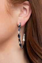 Load image into Gallery viewer, Paparazzi Earrings There Goes The Neighborhood - Blue
