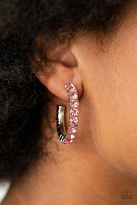 Paparazzi Earrings   CLASSY is in Session - Pink