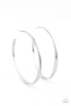 Load image into Gallery viewer, Paparazzi Earrings Watch and Learn - Silver
