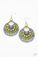 Load image into Gallery viewer, Paparazzi Earrings Laguna Leisure - Yellow

