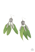 Load image into Gallery viewer, Paparazzi Earrings In Your Wildest DREAM-CATCHERS - Green
