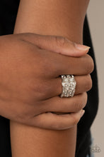 Load image into Gallery viewer, Paparazzi Rings   Diva Diadem - White
