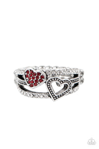 Paparazzi Rings You Make My Heart BLING - Red