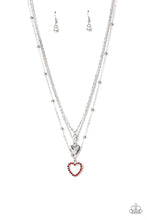 Load image into Gallery viewer, Paparazzi Necklaces Never Miss a Beat - Red
