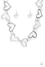 Load image into Gallery viewer, Paparazzi Necklaces Vintagely Valentine - Silver

