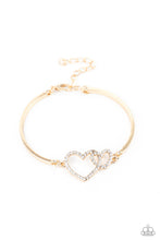 Load image into Gallery viewer, Paparazzi Bracelet Cupid is Calling - Gold
