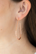 Load image into Gallery viewer, Paparazzi Earrings City Curves - Copper
