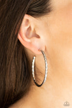 Load image into Gallery viewer, Paparazzi Earrings Urban Upgrade - Silver

