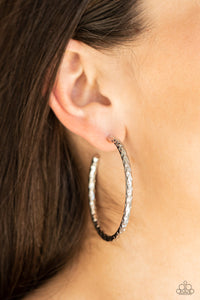 Paparazzi Earrings Urban Upgrade - Silver