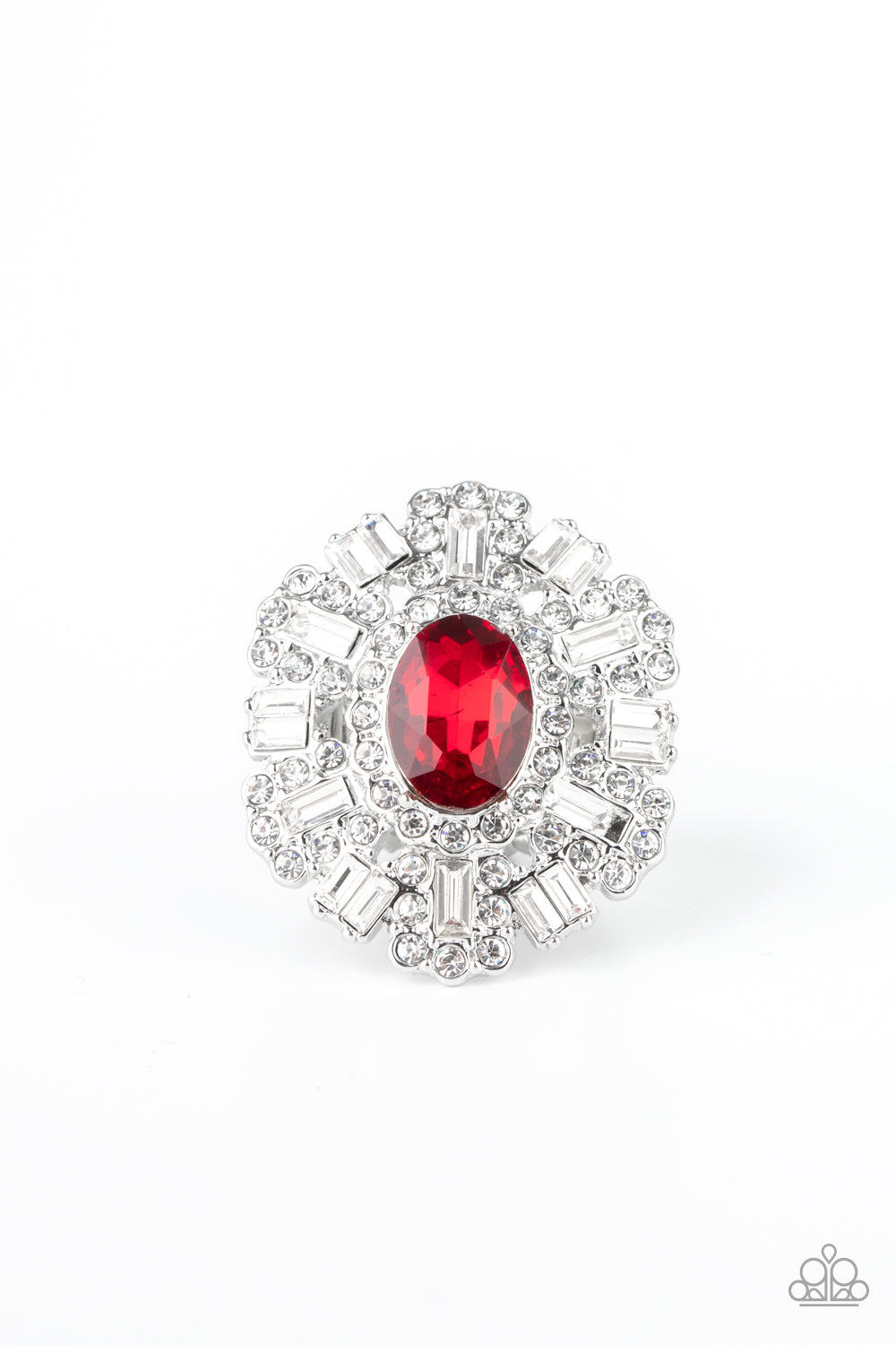 Paparazzi Rings Iceberg Ahead - Red