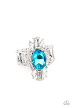 Load image into Gallery viewer, Paparazzi Rings Icy Icon - Blue
