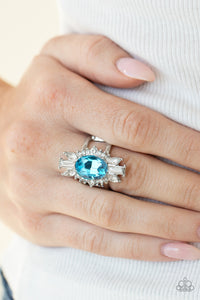 Paparazzi Rings Icy Icon - Blue
