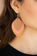 Load image into Gallery viewer, Paparazzi Earrings Light as a LEATHER - Multi
