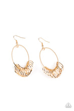 Load image into Gallery viewer, Paparazzi Earrings Halo Effect - Gold
