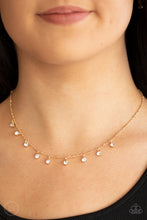 Load image into Gallery viewer, Paparazzi Necklaces Dainty Diva - Gold
