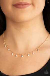 Paparazzi Necklaces Dainty Diva - Gold