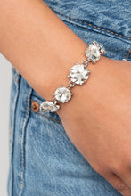 Load image into Gallery viewer, Paparazzi Bracelets Cant Believe My ICE - White
