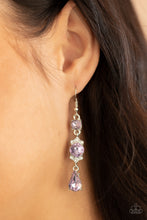 Load image into Gallery viewer, Paparazzi Earrings Outstanding Opulence - Purple
