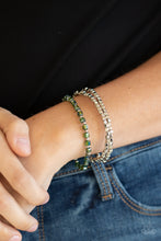 Load image into Gallery viewer, Paparazzi Bracelets Mix and Mash - Green
