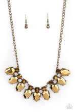 Load image into Gallery viewer, Paparazzi Necklaces Extra Enticing - Brass
